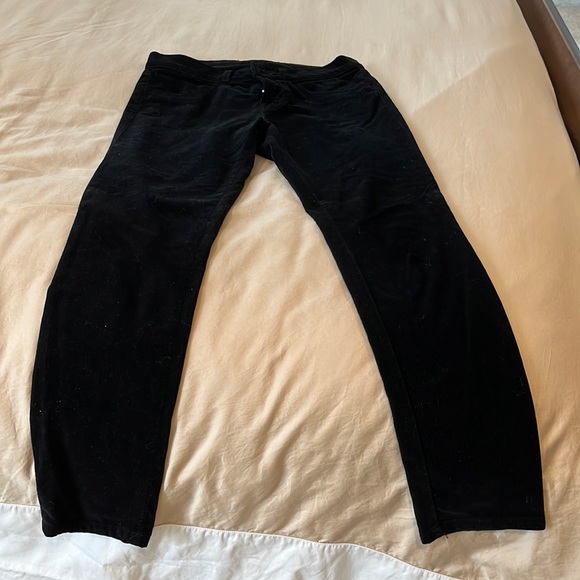 J Brand Pants - J Brand black velvet pants. Size 26.